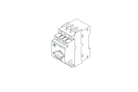 Disjonc. de protec. mot. 10-16A 3p