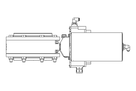 Butterfly valve BR DN150 FVF NC E