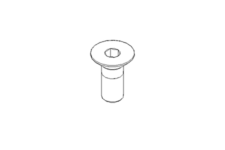 Senkschraube M4x10 10.9 DIN7991