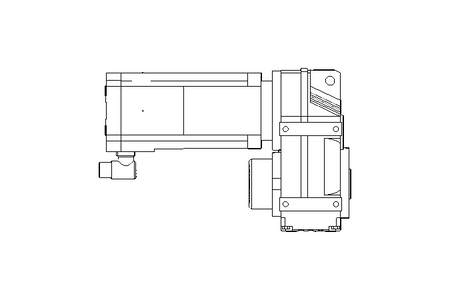 Flachgetriebemotor 9,4 Nm