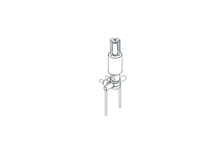 Double seal valve D DN025 130 NC F