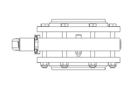 Válvula borboleta B DN100 FVF MA V