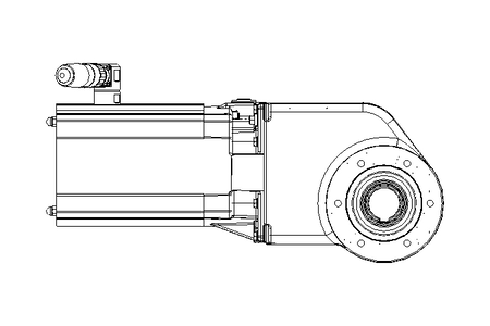 BEVEL GEARED MOTOR