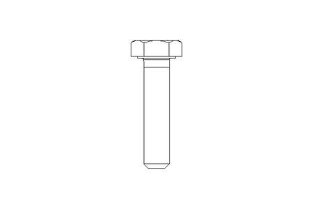 Tornillo cab. hexag. M4x17,5 A2 70