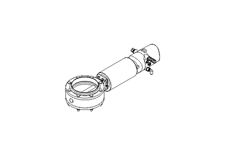 Butterfly valve B DN150 FVF NC E