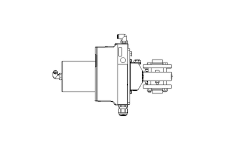 Butterfly valve BR DN025 FVF NC E