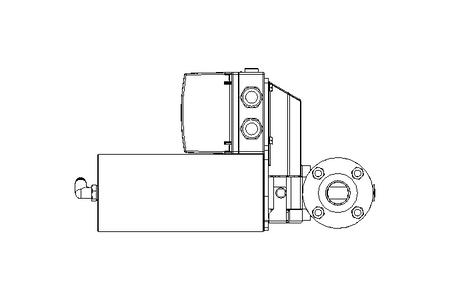 Butterfly valve BR DN025 FVF NC E