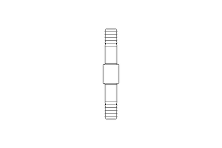 Schlauchverbinder D25 PVDF