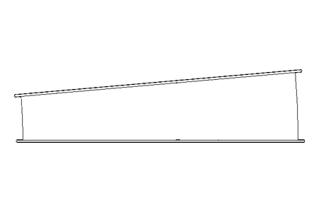 Segment 5° DN250 CrNi-Stahl