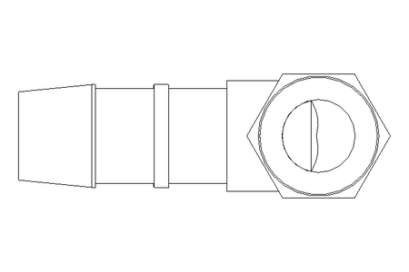 Einschraubstutzen R3/8 DN13 PA