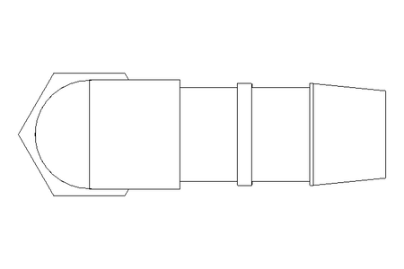 Einschraubstutzen R3/8 DN13 PA