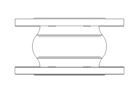 Gummikompensator DN125 PN10/16