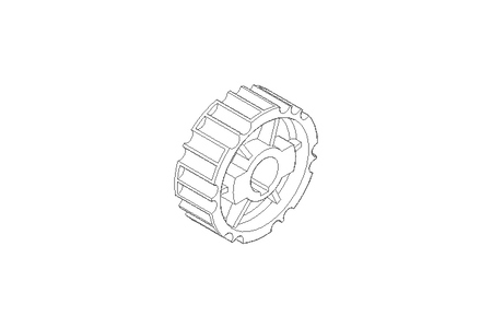 Kettenrad DB40 B42,5 Z25 T38,1