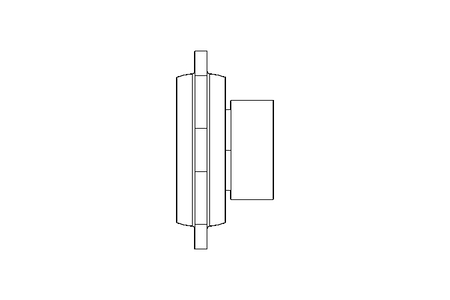 Фланцевый подшипник RAT 20x66x31