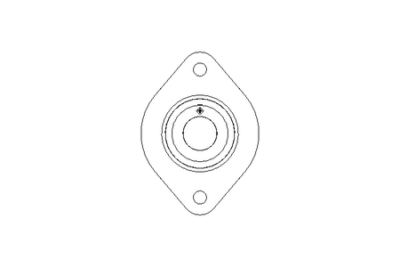 Cuscinetto flangiato FLCTE 17x58,7x28,6