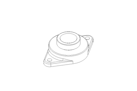 Flange bearing PCFT 50x116x43.7