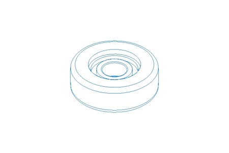 Führungsrolle PU 60x20x17