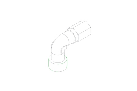 Pipe screw connector LL 610 R1/8" 1.4571