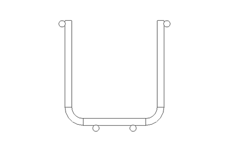 Gitterrinne 60x60x2000 mm