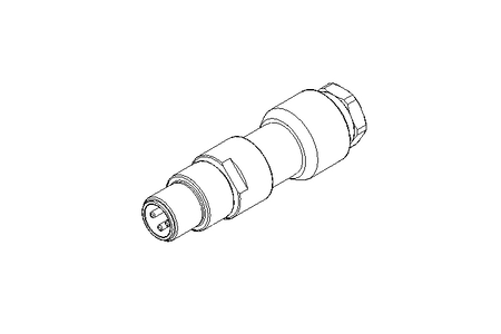 Socket Connector M8X1 3-POLE