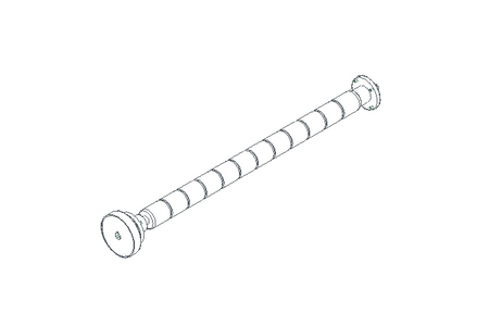 main drawing-up roller