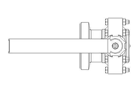 Disk valve, man. G2S   DN 50