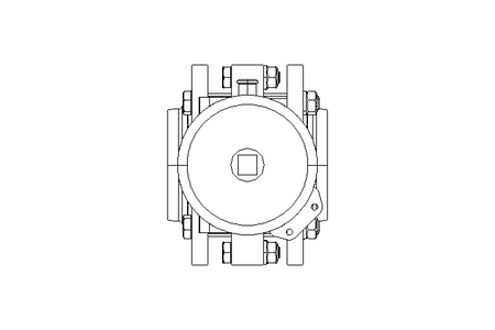 Flap valve, pn. K667D   DN 65