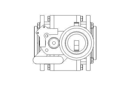 Lekage flap valve, pn. L667D   DN 80