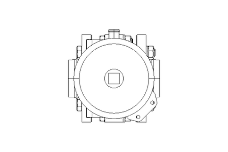 Butterfly valve, pn. K667D   DN 40