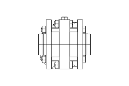 Butterfly valve, pn. K667D   DN 40