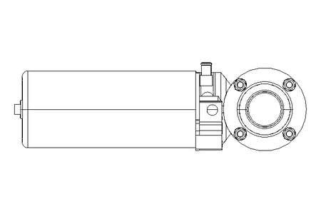 Butterfly valve, pn. K667D   DN 40