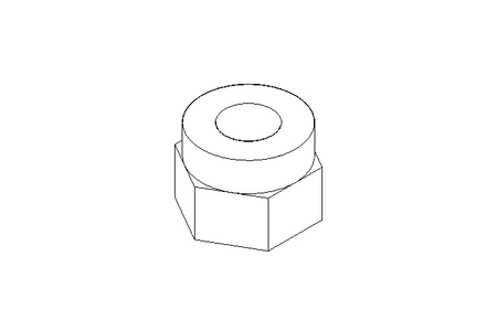 Hexagon nut M6 A2 DIN982