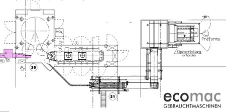 Krones Blow molding machine Contiform S14