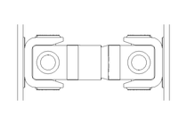 Gelenkwelle KK100/6 L=200/ 210