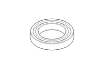 Deep groove ball bearing 6012 2RS 60x95