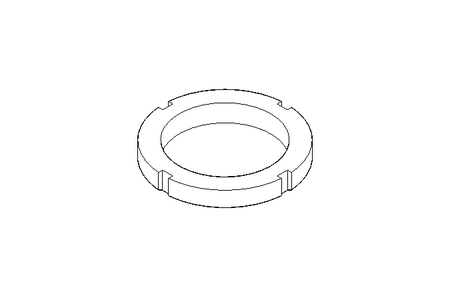 Slotted nut M65x2 ST DIN981