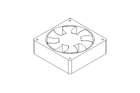 Axial blower 230V 19W