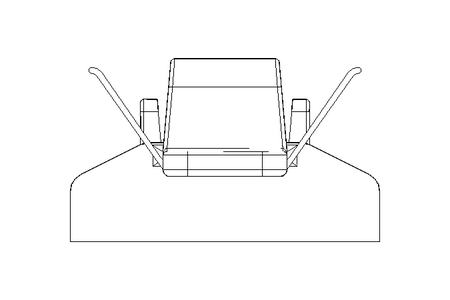 Flat cable clamp 31 mm