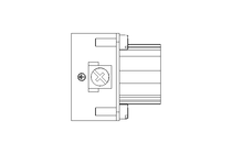 Screw terminal with wire protection