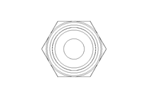 Rohrverschraubung L 12 G1/2" 1.4571