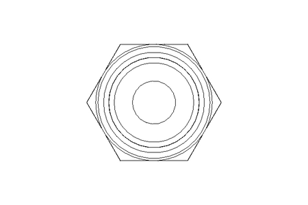 Rohrverschraubung L 12 G1/2" 1.4571