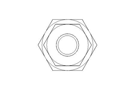 Rohrverschraubung L 12 G1/2" 1.4571