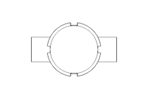 Schauglas DN025 05362-2Bullaugen 1.4301