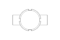 Schauglas DN025 05362-2Bullaugen 1.4301