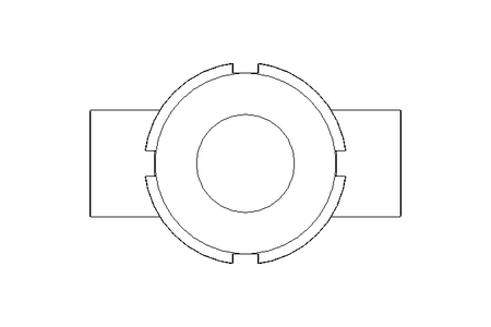 Schauglas DN040 05362-2Bullaugen 1.4301