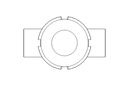 Schauglas DN040 05362-2Bullaugen 1.4301