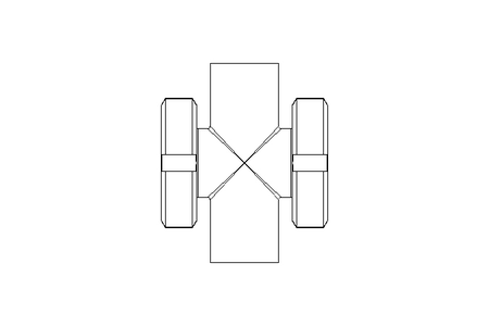 Schauglas DN040 05362-2Bullaugen 1.4301