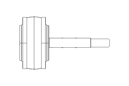 Disk valve, man. SVS1F   DN 125