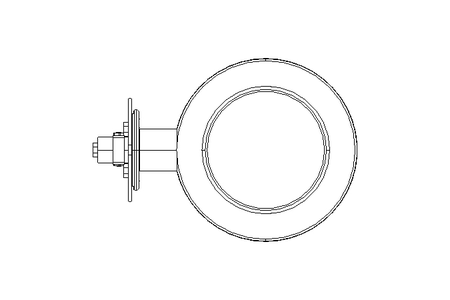 Disk valve, man. SVS1F   DN 125