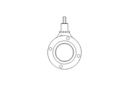 Disk valve, man. G/ZFA   DN 65